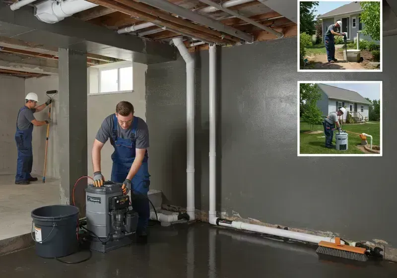 Basement Waterproofing and Flood Prevention process in Waukegan, IL